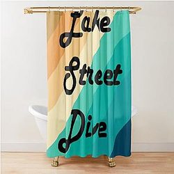 Groovy Lake Street Dive band Shower Curtain