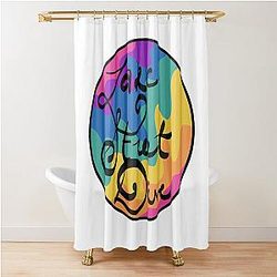 lake street dive groovy shower curtain