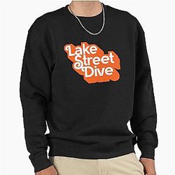 Lake Street Dive Orange Pullover Sweatshirt