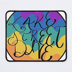Lake Street Dive Handwritten Mouse Pad
