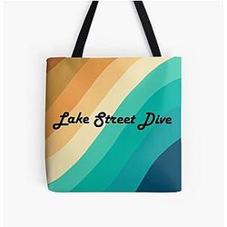 Groovy Lake Street Dive All Over Print Tote Bag