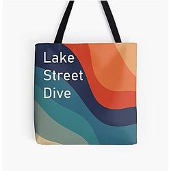 Lake Street Dive Groovy Print Tote Bag