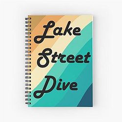 Lake Street Dive Spiral Notebook
