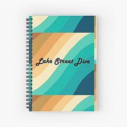 Groovy Long Lake Street Dive Notebook