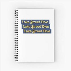 Lake Street Dive Spiral Notebook