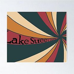 Lake Street Dive Retro Spin Poster