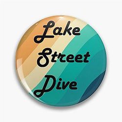 Groovy Lake Street Dive Band Pin