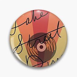 lake street dive retro pin