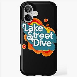Lake Street Dive Retro Sticker iPhone Case