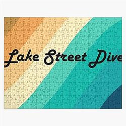 Groovy Long Lake Street Dive Jigsaw Puzzle