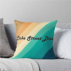 Groovy Long Lake Street Dive Throw Pillow