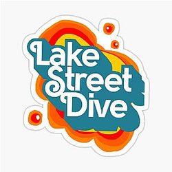 Lake Street Dive Retro Sticker