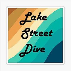 Groovy Lake Street Dive band Sticker