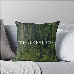 Verdant Lake Street Dive Throw Pillow