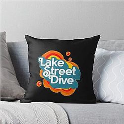 Lake Street Dive Retro Throw Pillow