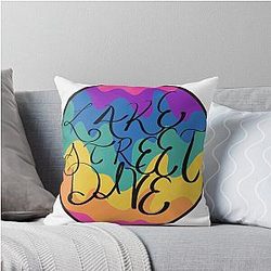 Lake Street Dive Handwritten Throw Pillow