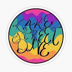Lake Street Dive Handwritten Sticker