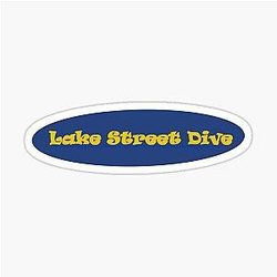 Lake Street Dive In Vermont Font Sticker