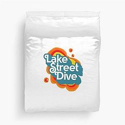 Lake Street Dive Retro Duvet Cover