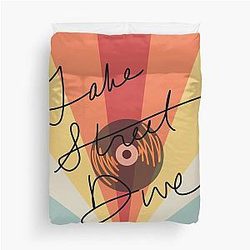 Lake Street Dive Retro Duvet Cover