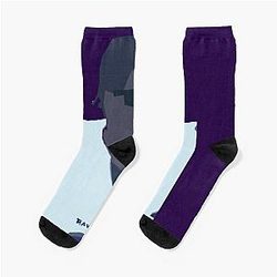 Lamar Jackson Drawing Socks