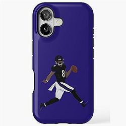Lamar Jackson Celebrating iPhone Case