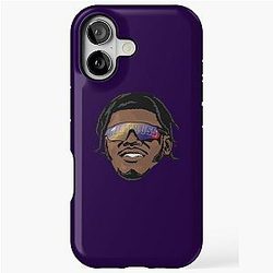 Lamar Jackson Baltimore Ravens iPhone Tough Case