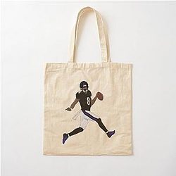 Lamar Jackson Celebrating Cotton Bag