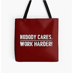 Lamar Jackson Work Harder Tote Bag