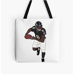 Lamar Jackson Tote Bag