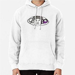 Lamar Jackson Ravens QB 8 Logo Pullover Hoodie