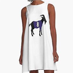 Lamar Jackson GOAT Dress