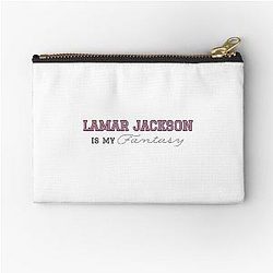 Lamar Jackson Baltimore Ravens Fantasy Football NFL Pouch