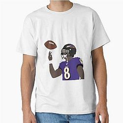 Baltimore Ravens Lamar Jackson Classic T-Shirt