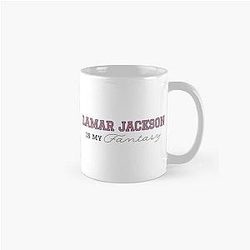 Lamar Jackson Baltimore Ravens Fantasy Football NFL Mug