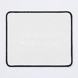 Lamar Jackson Nobody Cares Work Harder Limited Edition Perfect Gift Mouse Pad