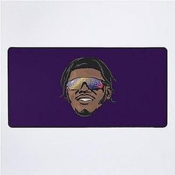 Lamar Jackson Baltimore Ravens Big Truss Desk Mat