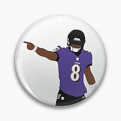 Baltimore Ravens Lamar Jackson Pin