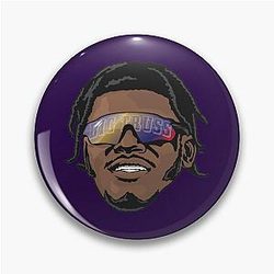 Lamar Jackson Baltimore Ravens Big Truss Pin