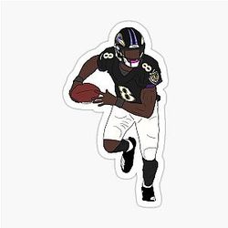 Lamar Jackson sticker