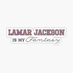 Lamar Jackson Baltimore Ravens NFL Sticker