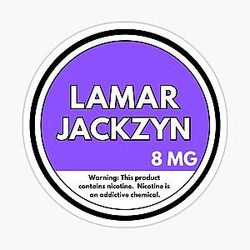 Lamar Jackson Baltimore Ravens Sticker