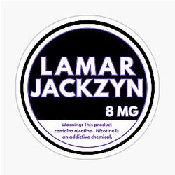 Lamar Jackson Baltimore Ravens Sticker