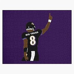 Lamar Jackson Big Truss iPhone Case Jigsaw Puzzle
