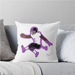 Lamar Jackson Throw Pillow