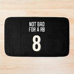 Limited Edition Not Bad, Lamar Jackson 8, Baltimore Ravens Jersey Style Shirt Phone Case, Mug, Wall Tapestry Mask, Perfect Gift Bath Mat