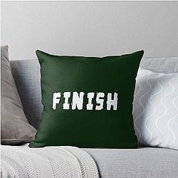 Finish Lamar Jackson Pillow
