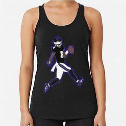 Lamar Jackson Ravens Racerback Tank Top