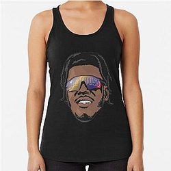 Lamar Jackson Baltimore Ravens Racerback Tank Top