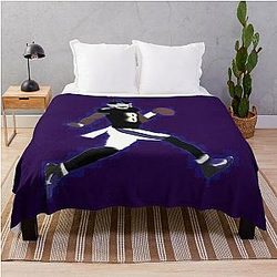 Lamar Jackson Ravens iPhone Case Throw Blanket